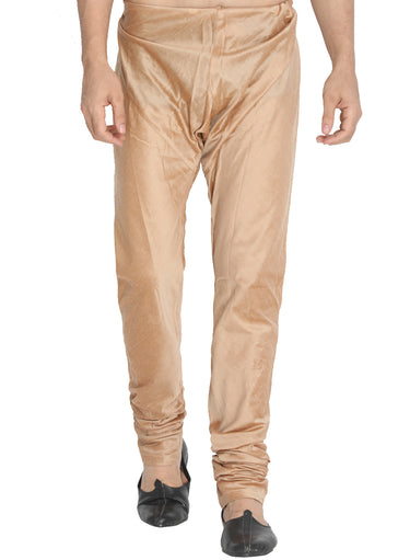 Vastramay Men's Gold Cotton Blend Pyjama - Distacart